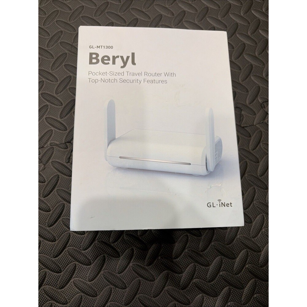 GL.iNet GL-MT1300 Beryl Pocket sized Wireless Travel Router White Open Box